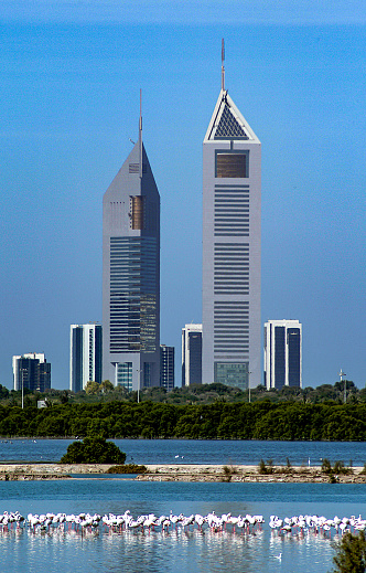 Modern urban architecture from Dubai, UAE