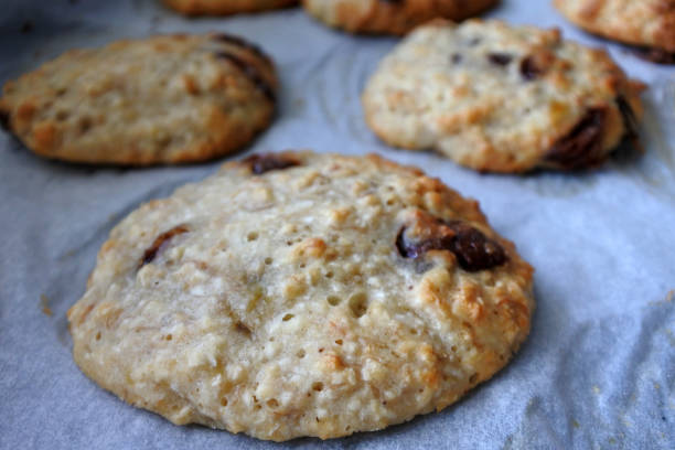 istock Baked Chocolate chips cookies 1224075618