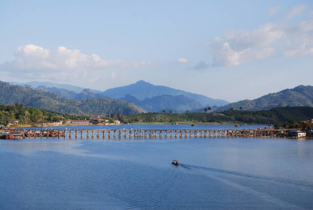 istock Uttamanusorn Bridge or Mon Bridge. 1224083249