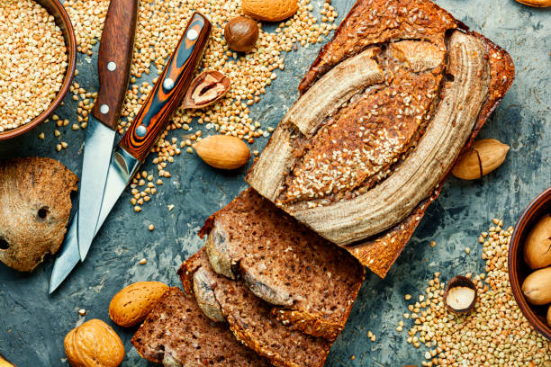 istock Homemade banana bread. 1224090075