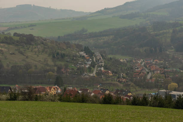 istock View for Brumov town and meadow in spring cloudy day in Moravia 1224096304
