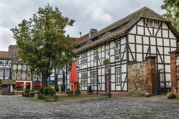 istock Street in Einbeck, Germany 1224096816