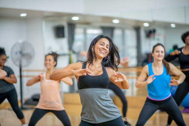 istock Dance fitness class 1224097846