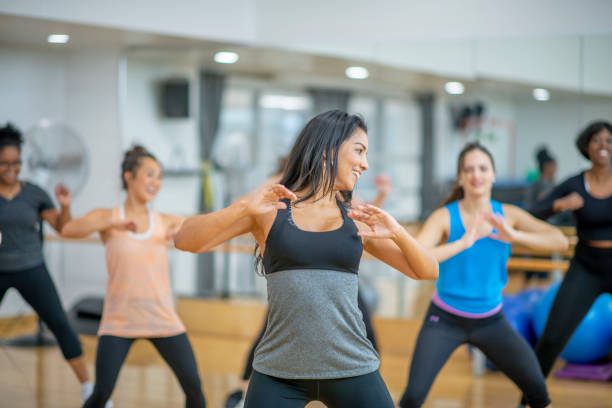 istock Dance fitness class 1224097852