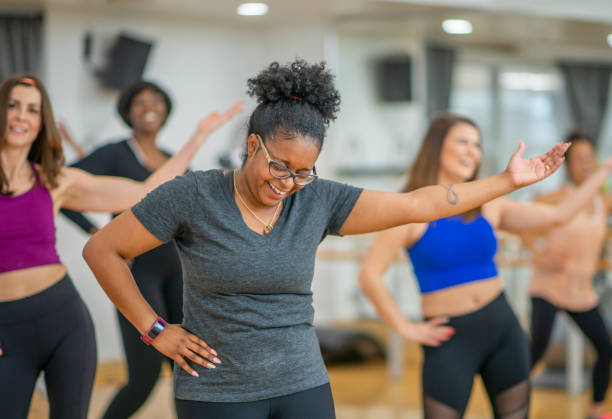 istock Dance fitness class 1224097869