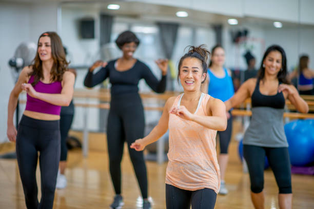 istock Dance fitness class 1224097879