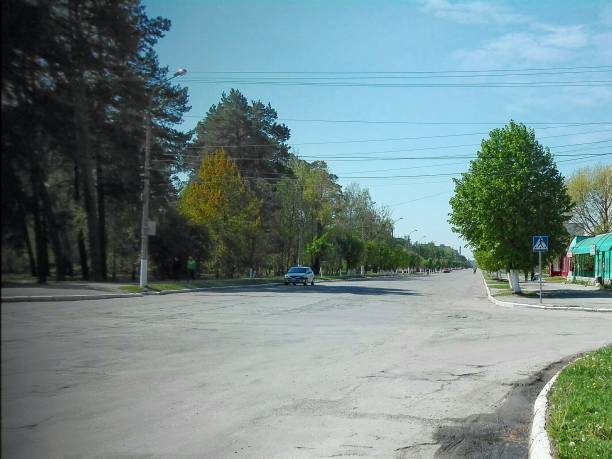 istock green streets of a small town 1224097925
