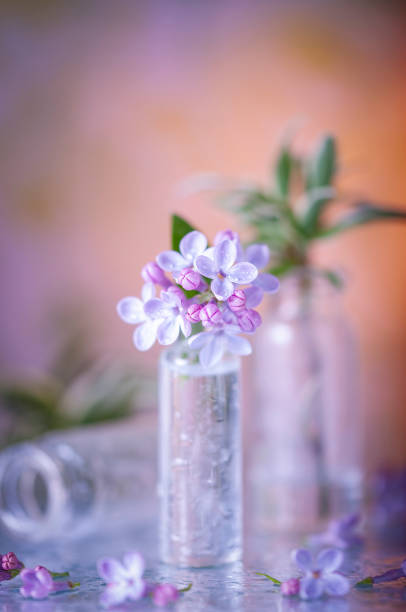 istock Cute little bunch of lilacs.  Still life. 1224105205