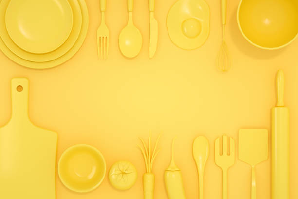 istock Kitchen Utensils, Minimal Design, Homemade, Recipe 1224109858
