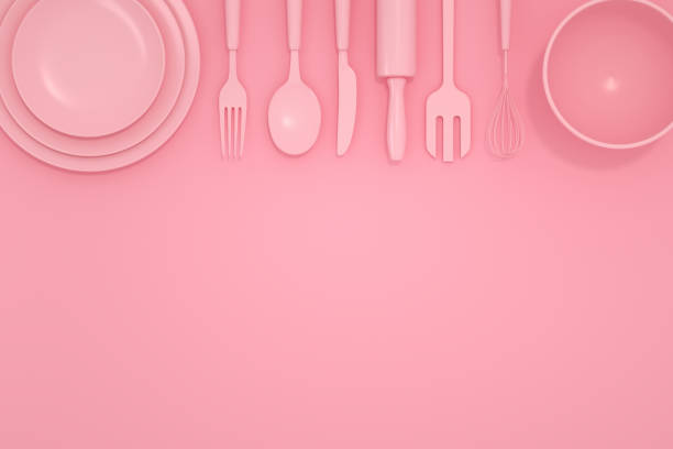 istock Kitchen Utensils, Minimal Design, Homemade, Recipe 1224110086