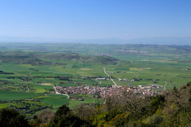 istock Panorama of Marmilla from Giara 1224131193