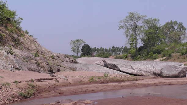 landschaft der flussseite - bac ha stock-fotos und bilder