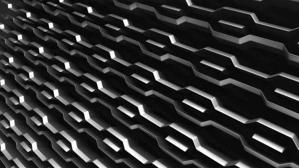 istock Abstract Metal Grille Background 1224133792
