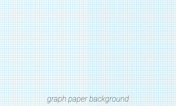 ilustraciones, imágenes clip art, dibujos animados e iconos de stock de fondo de papel gráfico de hoja. fondo de arquitecto. cuadrícula de hoja de papel milimétrica. concepto de geometría. - graph paper mesh paper backgrounds