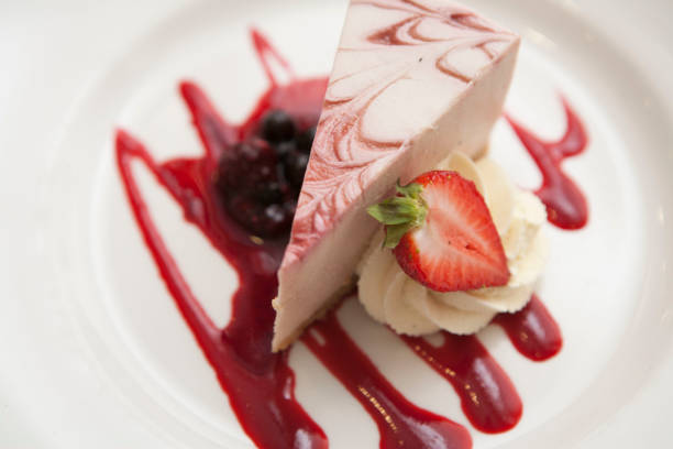 istock Strawberry cheesecake dessert 1224137783