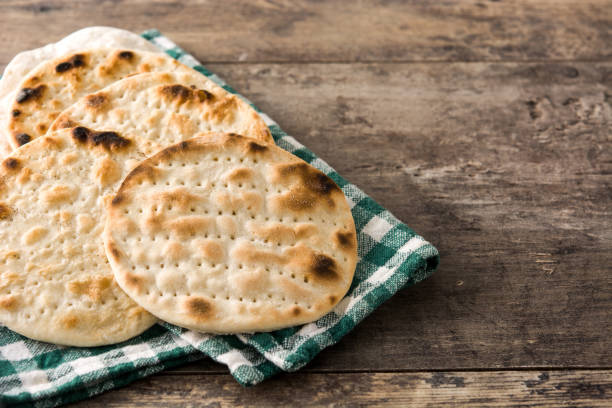 istock Handmade matzah for Jewish Passover 1224139664