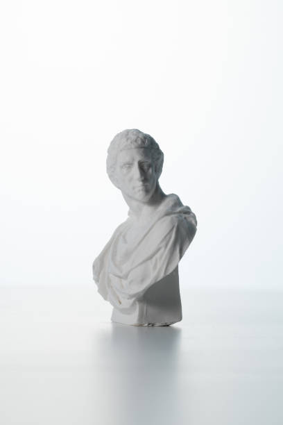 istock Brutus plaster figure in white background 1224140508