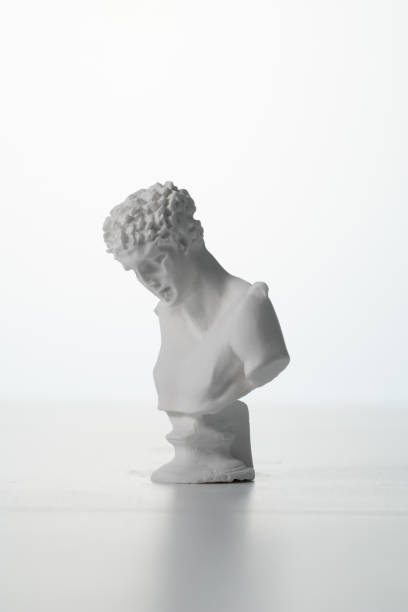 istock Hermes plaster figure in white background 1224140514