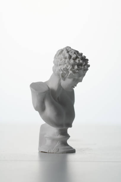 istock Hermes plaster figure in white background 1224140524