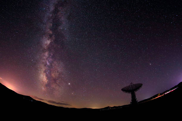 istock Radio telescopes and the Milky Way 1224149698
