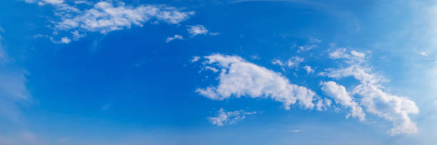 istock Panorama sky with beautiful cloud on a sunny day. 1224173560