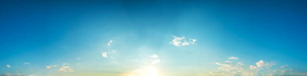 istock Blue sky panorama with cloud on a sunny day. 1224173603