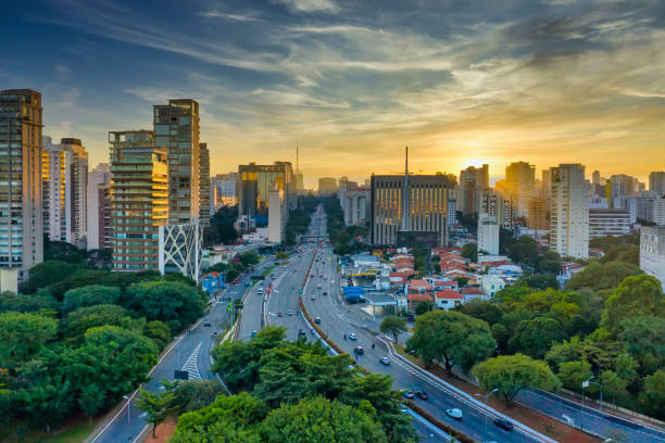istock Dawn in Sao Paulo 1224173967