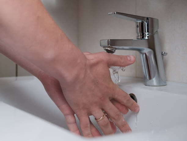 istock hand washing as disease prevention, cleanliness and hygiene 1224174329