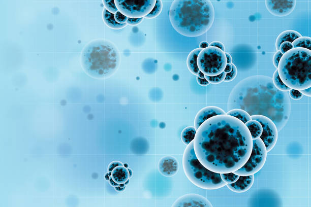 istock DNA & chromosome for COVID or corona virus abstract background 1224175944