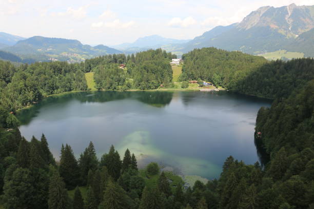 lake in the mountains in Austria