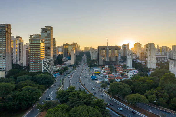 istock Dawn in Sao Paulo 1224176735