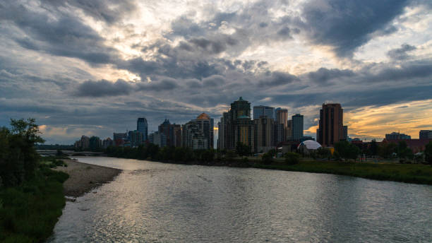 istock calgary skyline cityscape, Alberta, Canada 1224178265