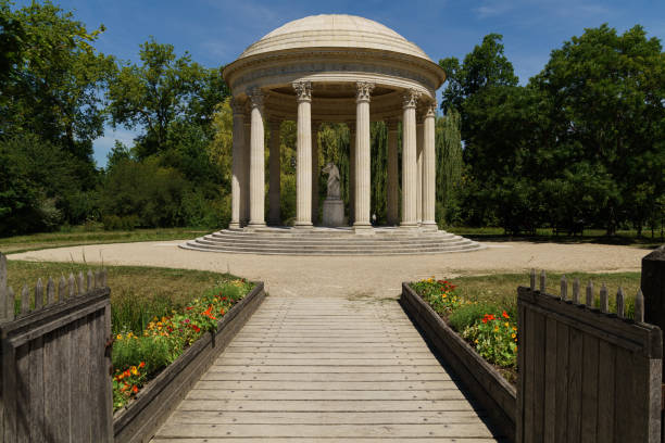 Palace of Versailles love temple with blue sky