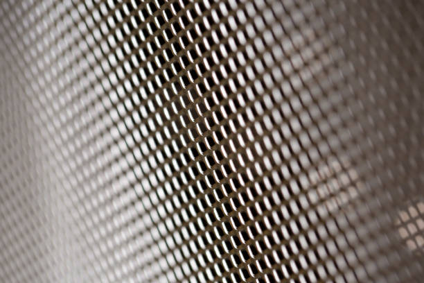 istock Abstract background of the metal bars 1224179283