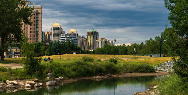 istock calgary skyline cityscape, Alberta, Canada 1224179455