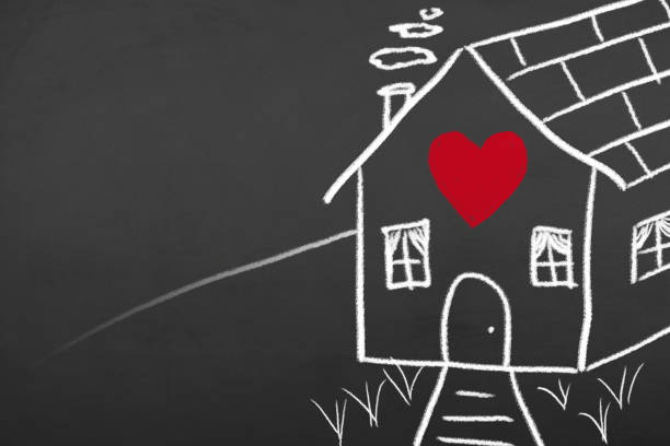 Drawing of a house
