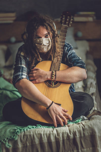 istock couple having music time together at home 1224188216