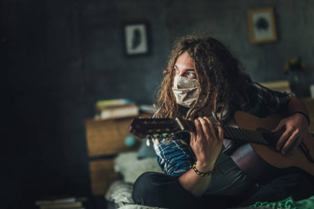 istock couple having music time together at home 1224188418
