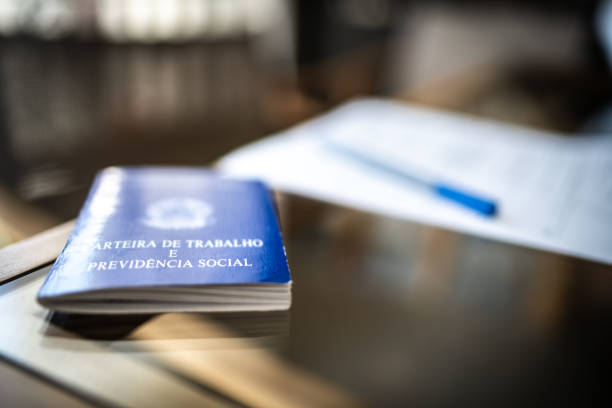 Brazilian document work and social security (Carteira de Trabalho e Previdencia Social)