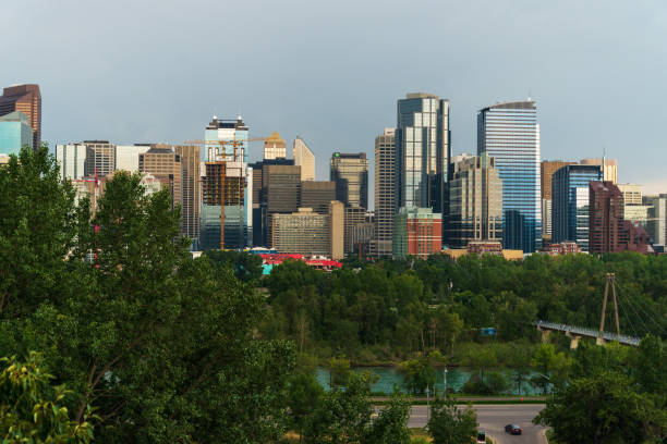 istock calgary skyline cityscape, Alberta, Canada 1224191812