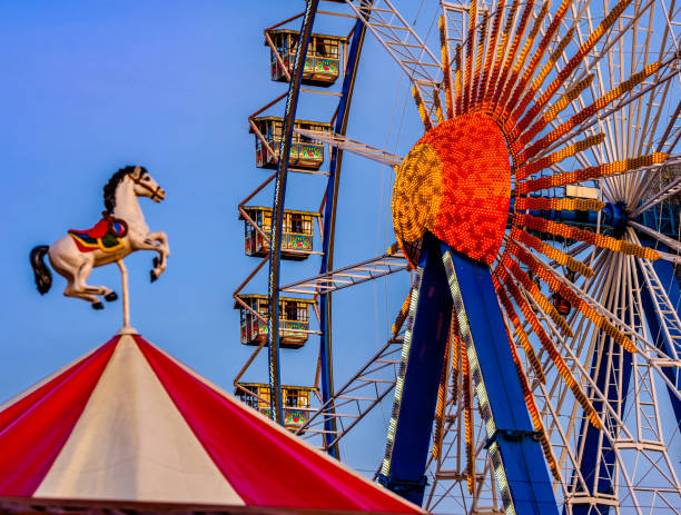 istock famous ferris wheel at the Beer Fest 1224197141