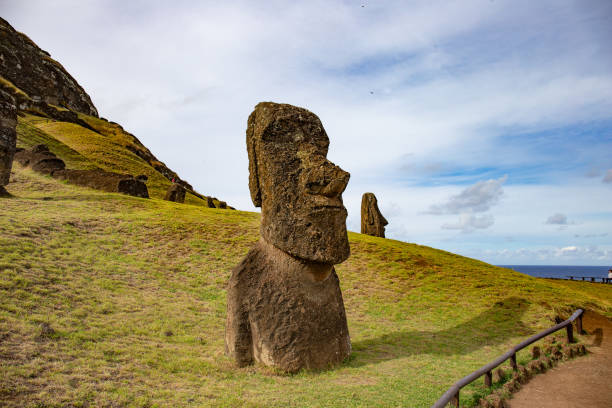 istock Stone statues Moai on Easter Island Rapa Nui 1224197210
