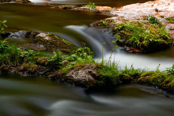 Long exposure on the Bode in the Bodetal