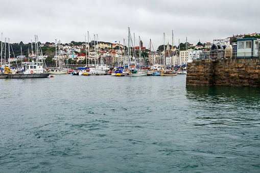 Marina at Saint Peter Port on the Isle of Guernsey