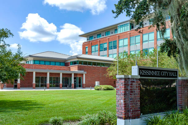 istock Kissimmee, Florida modern City Hall complex 1224203048