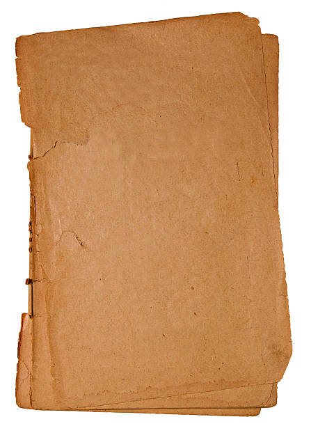istock Piece of old paper on white 122420504