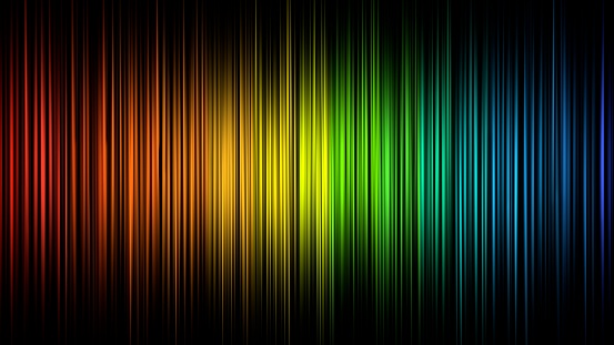 Backround with colourful rainbow stripes
