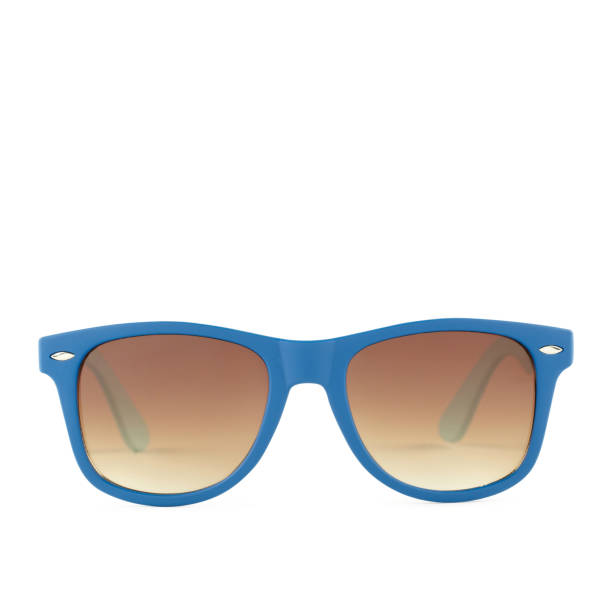 istock Blue color frames shades isolated white background. 1224210469