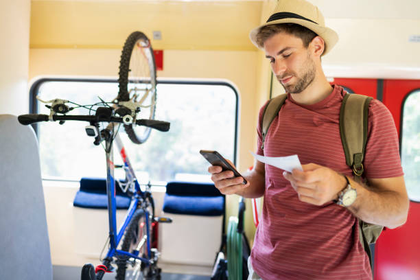 istock Traveling everywhere with his bike 1224211661