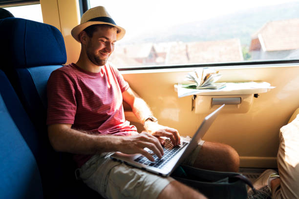 istock Working on his essay on the way 1224211662